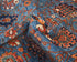 8x8 Blue Aryana Afghan Hand Knotted Square Veg Dye Wool Area Rug